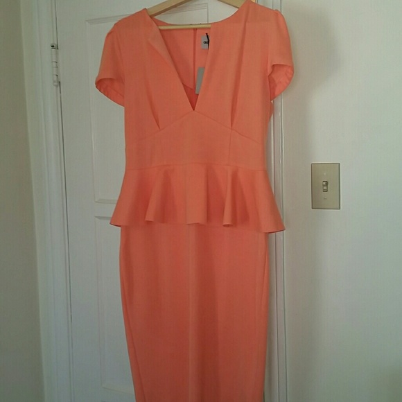 Asos Peplum Dress