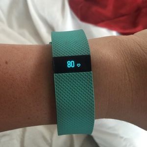 Teal Fitbit Charge HR