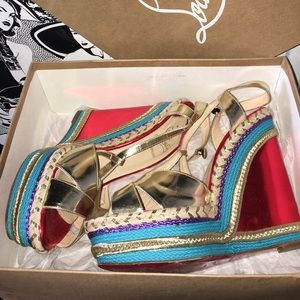 Authentic Christian Louboutin Trotolita 140m