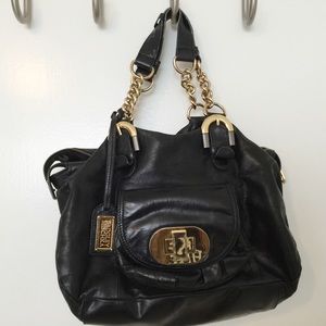 Authentic Badgley Mischka Leather Bag