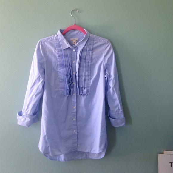 J.Crew Tuxedo button down - Picture 1 of 4
