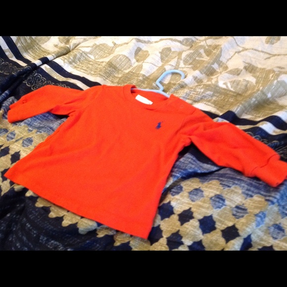 Ralph Lauren Infant Boys Crewneck Shirt - 6 mos