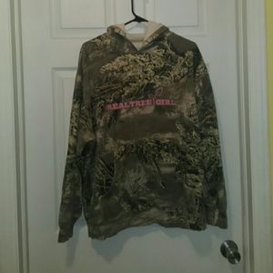 Realtree Girl Camo Hoodie size XL