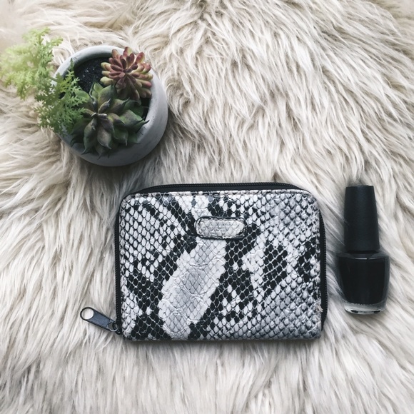 Small snake skin wallet