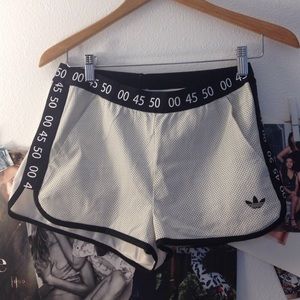 TOPSHOP/Adidas athletic shorts