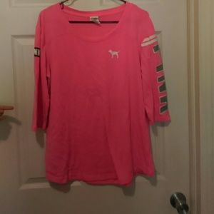 PINK light pink size LG shirt