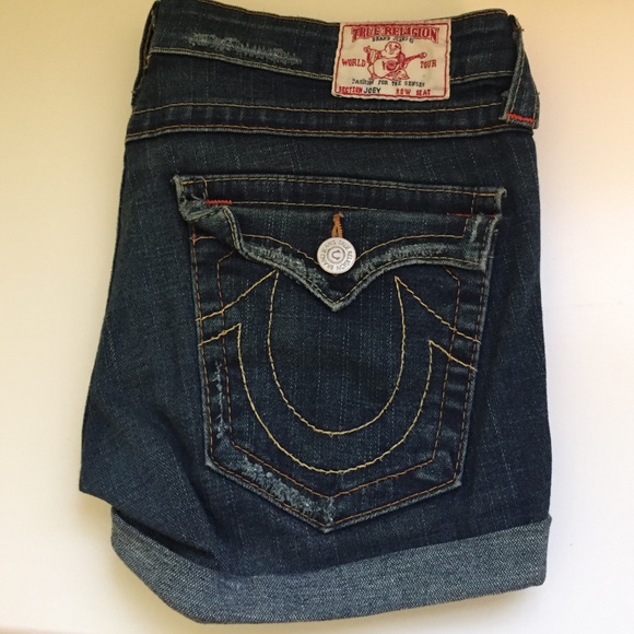 True religion Jean shorts