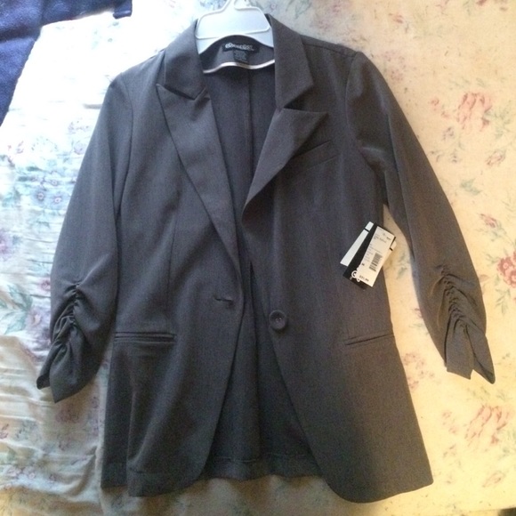 Grey Boyfriend Jacket