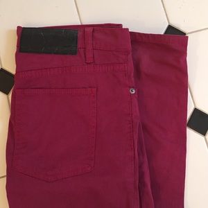 Cheap Monday red jeans