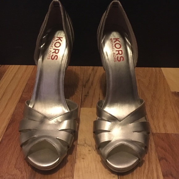 Michael Kors heels, lightly used