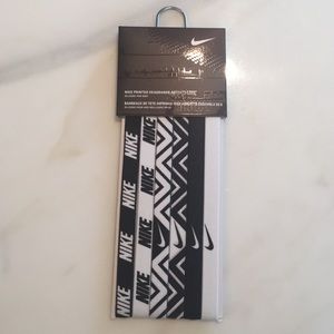 nike printed headbands assorted 6pk