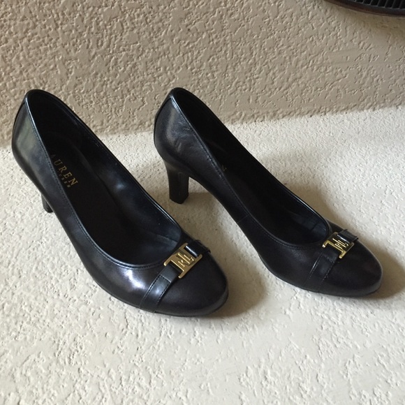 Black Ralph Lauren High Heels