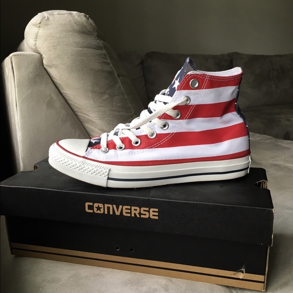 AMERICAN FLAG CONVERSE
