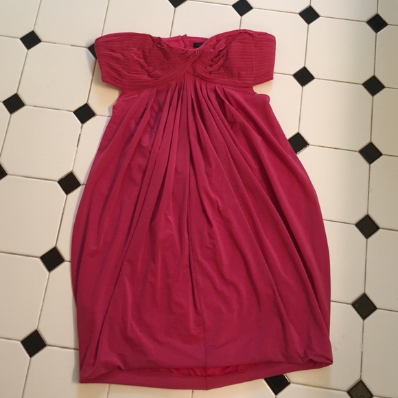 BCBG dress with side cut-outs and low back