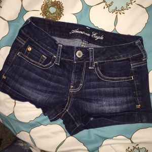 American eagle jean shorts