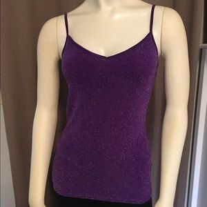Purple Glitter Tank
