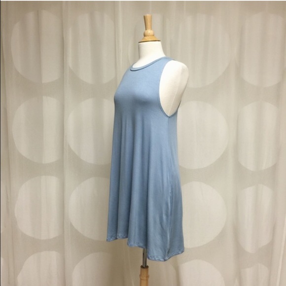 •Dusty blue dress• - Picture 2 of 4