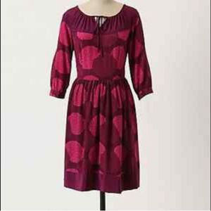 Anthropologie Bouquet Toss Dress Sz 2