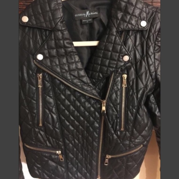 Guess by Marciano Jackets & Coats Guess Marciano Black Quilted