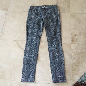 Michael Kors Snake Skin Jeans