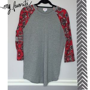 LulaRoe Randy base style long sleeve T-shirt