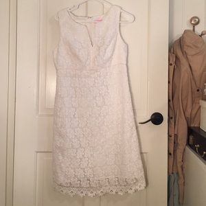 Lilly Pulitzer Daena Lace Cotton Shift Dress