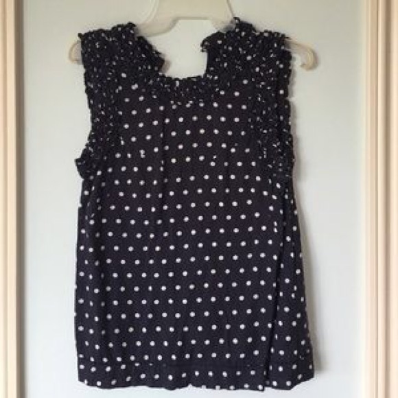 French Connection Ruffled Top