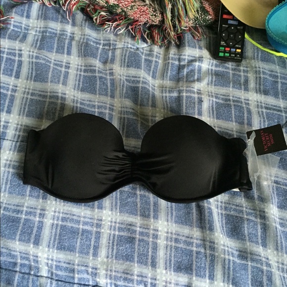 NWT Black Victoria's Secret Flirt Bandeau