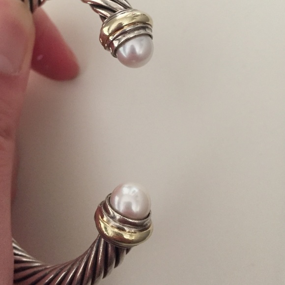 David Yurman Pearl & Gold Bracelet - Picture 4 of 6