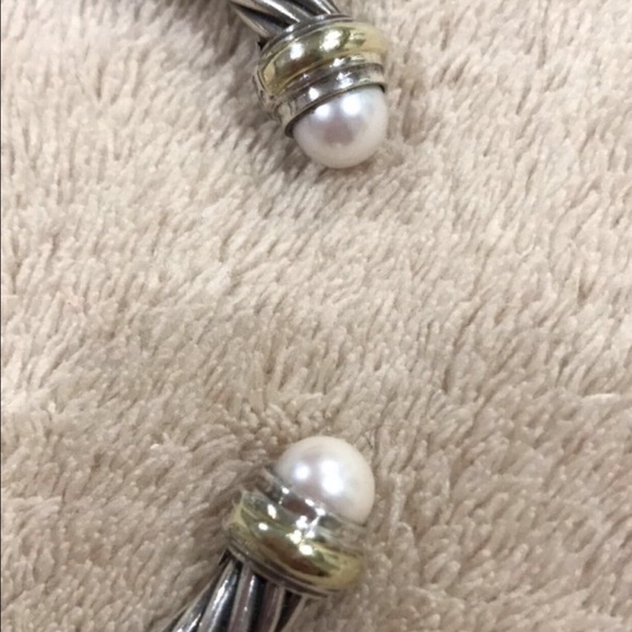 David Yurman Pearl & Gold Bracelet - Picture 5 of 6