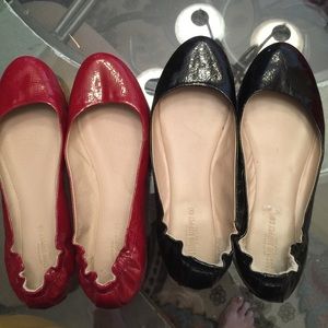 2 pairs mossimo flats like new size 8.5
