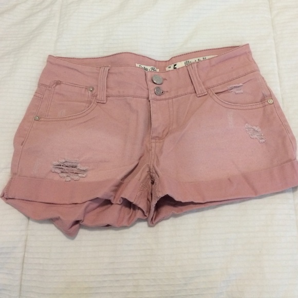 Pink summer shorts