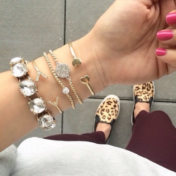 J. Crew Crystal Link Bracelet - Picture 2 of 3