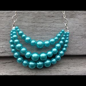 Necklace and earring set.