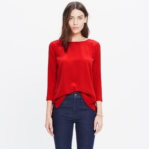 Madewell Silk Top