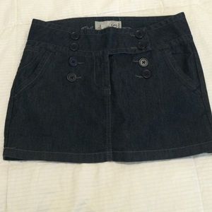 American Rag dark jean skirt