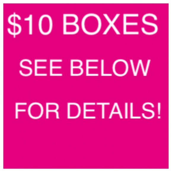 *$10 BOXES*