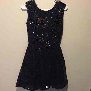Black sparkly dress