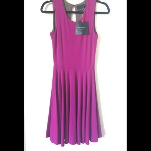 Cynthia Rowley Pink Purple Sleeveless Dress