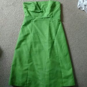 J crew strapless knee length dress size 12