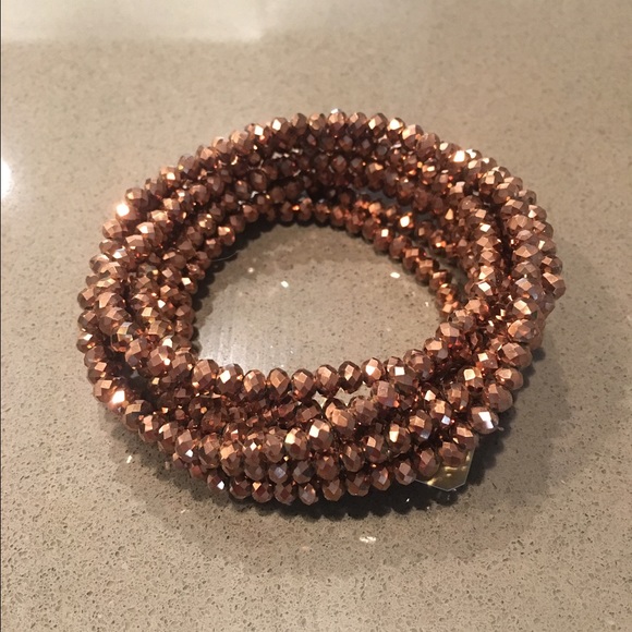 Handmade beaded wrap bracelet