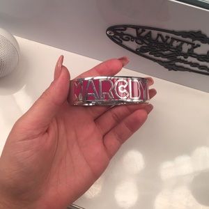 Never wore it. I do not have the box, I apologize.