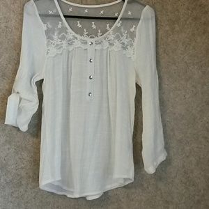 Super cute blouse sz med