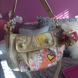 Limited Addition Poppy Coach Bag