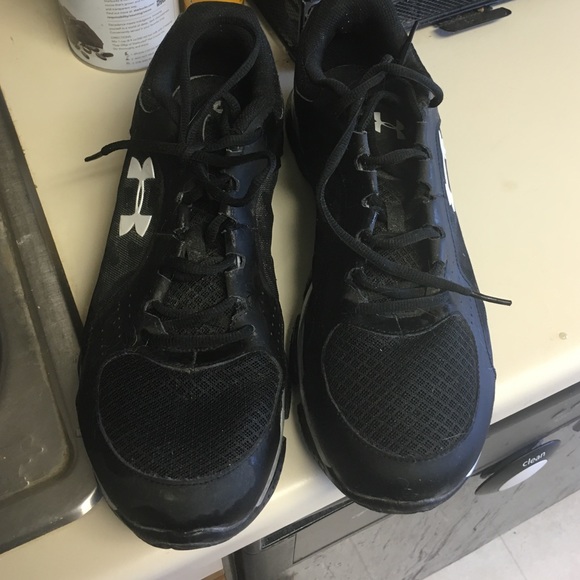 Black UA Shoes