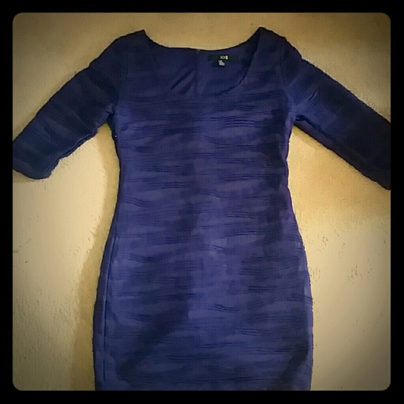 Purple mini dress