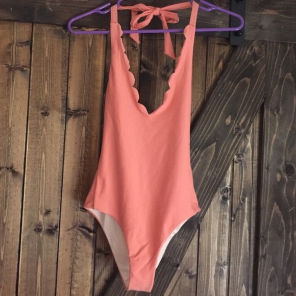 Low cut swimsuit