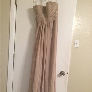 Nude/tan dress