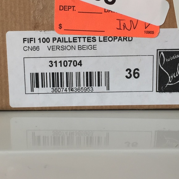 Fifi 100 paillettes leopard - Picture 4 of 4