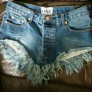 One Teaspoon Roller Shorts